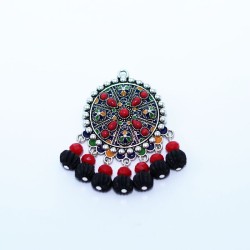 Broche en ambre artisanale