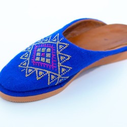 Balgha bleue artisanale