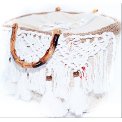 couffin avec macramé couffin avec macramé